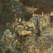 Mikhail Vrubel An Oriental Fairy-Tale oil on canvas